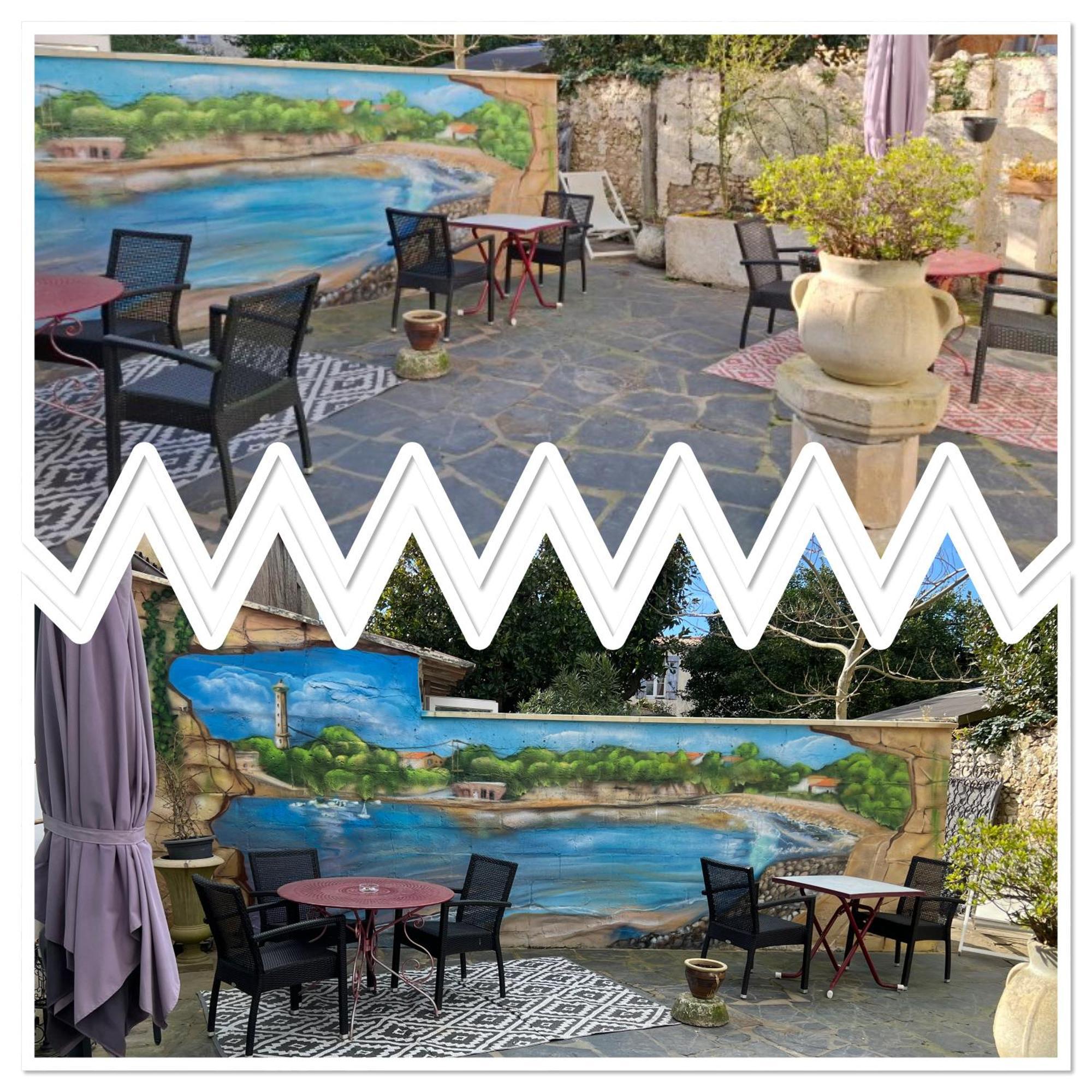 Le Crist'Al, Hotel Familial, Climatise, En Front De Mer Saint-Georges-de-Didonne ภายนอก รูปภาพ